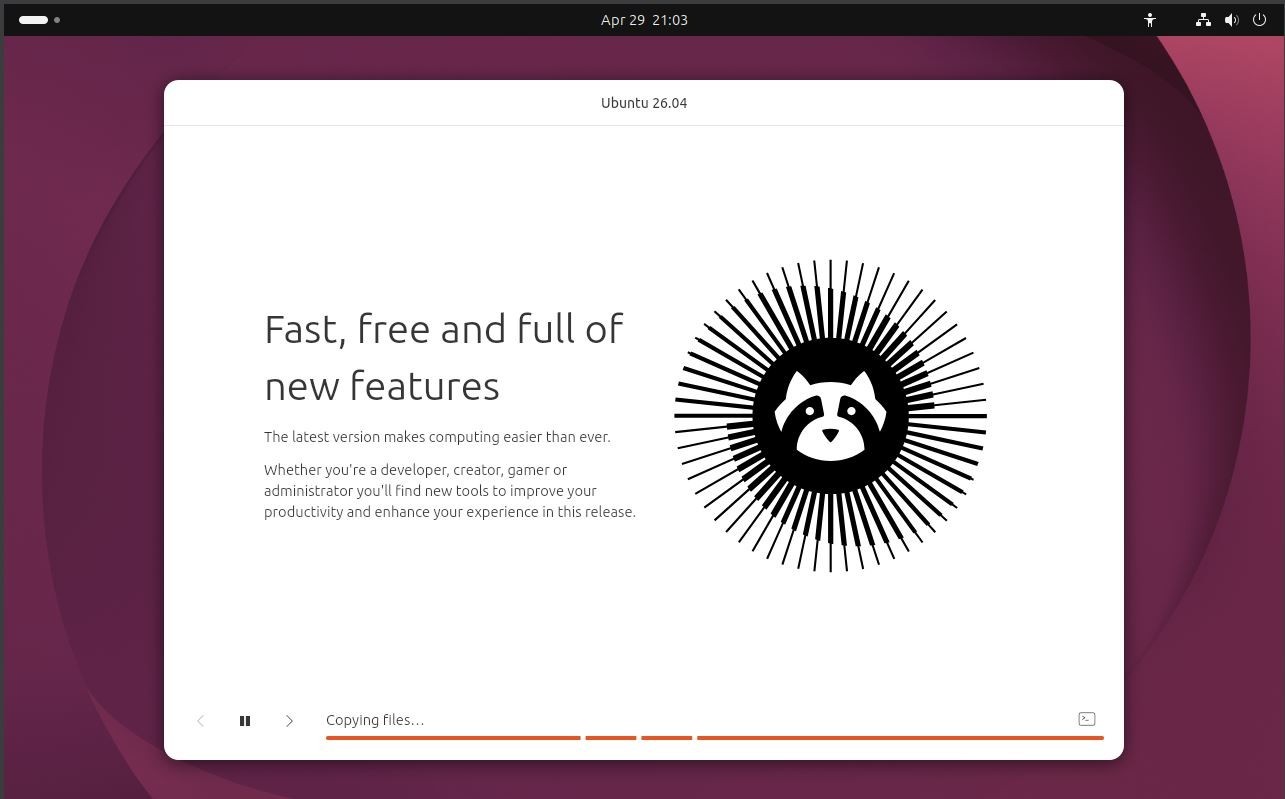 Ubuntu 26.04 LTS – 3 DVD Set Desktop - Server - Studio Edition - Grade AAA+