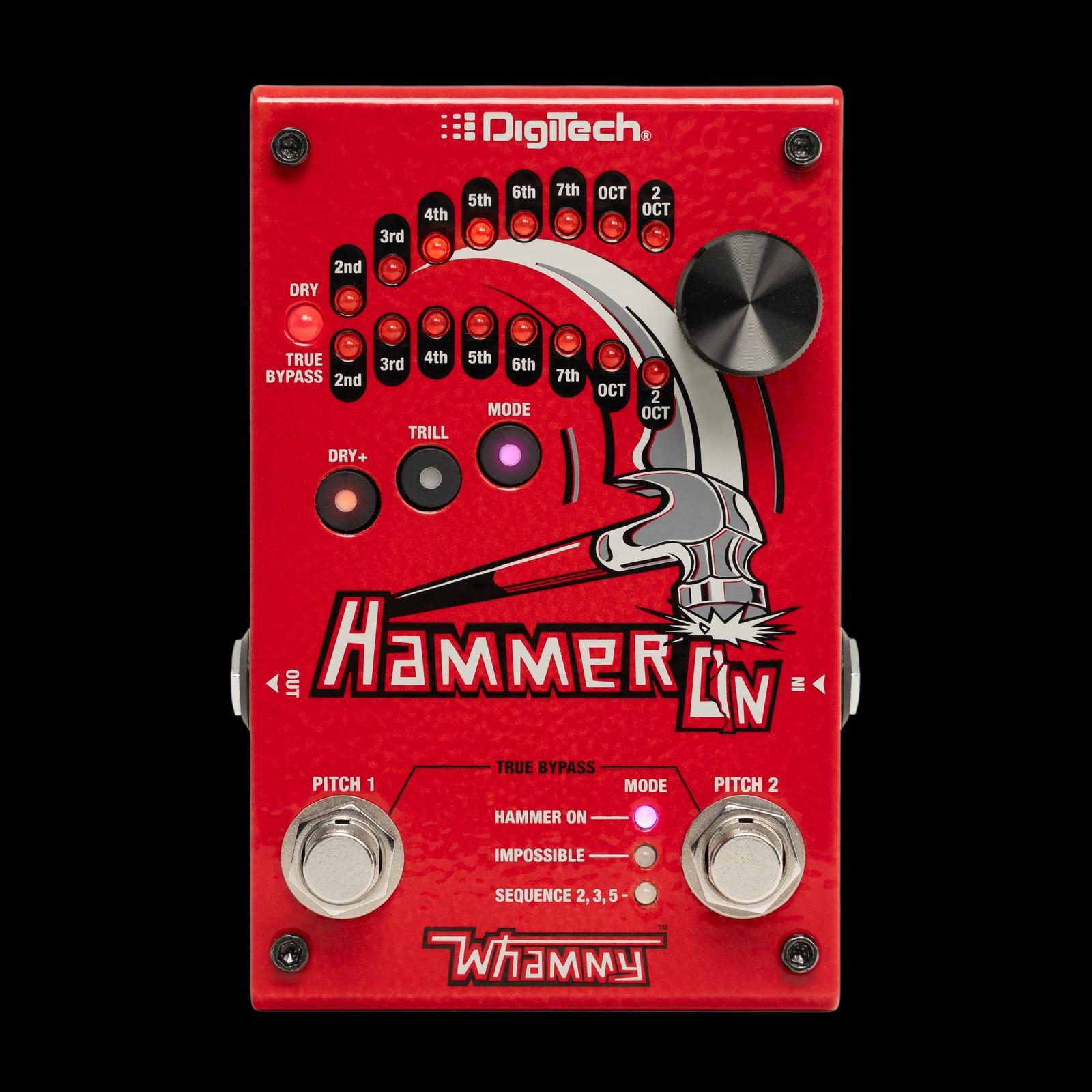Digitech HammerOn Instantaneous Pitch-Shifter Pedal IN STOCK