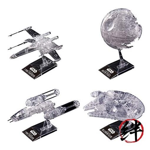 Star Wars 1/144 1/350 1/2700000 Star Wars Clear Vehicle Set Plastic Model