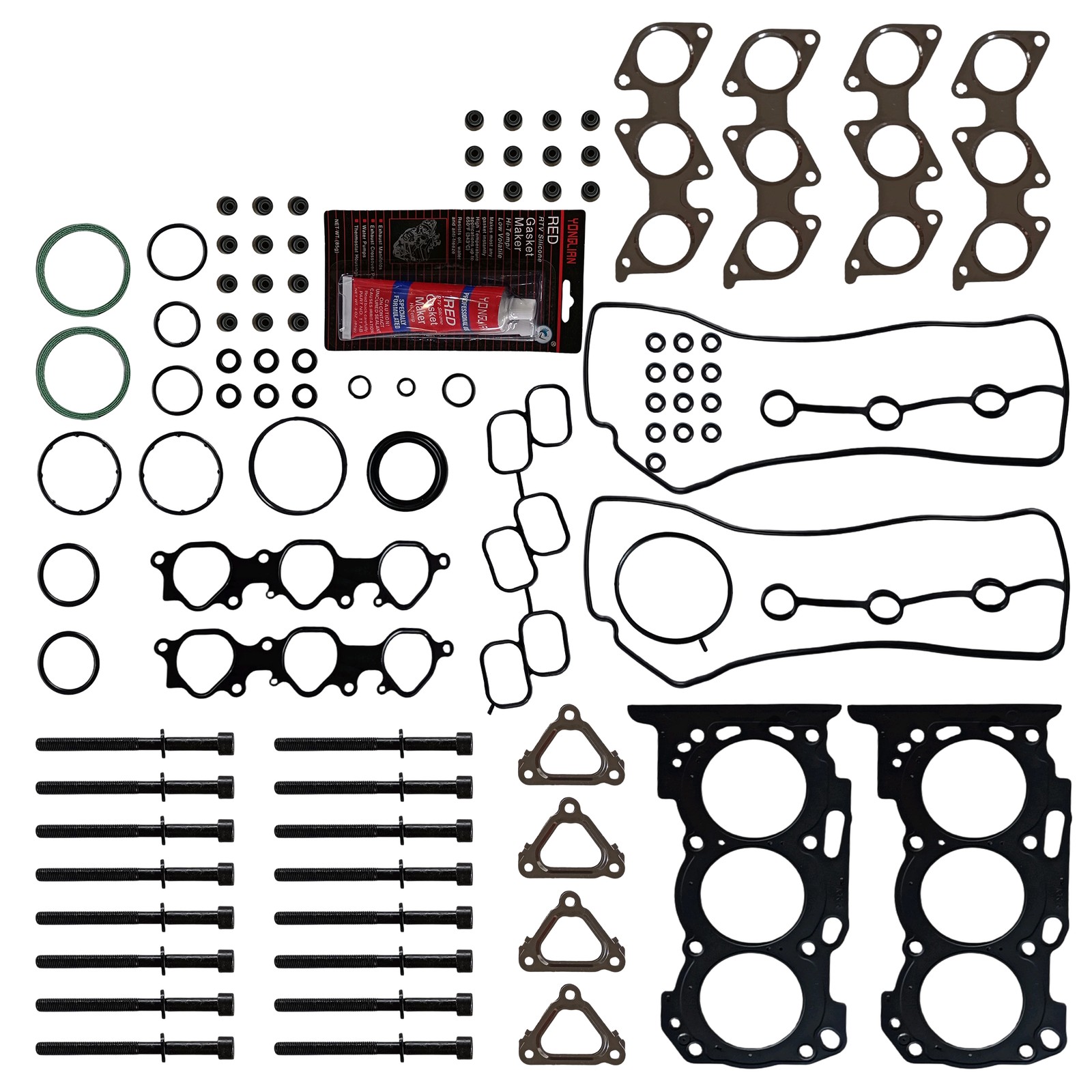 Head Gasket Bolts Set For 03-09 Toyota 4Runner Tacoma Tundra 4.0 DOHC 1GRFE