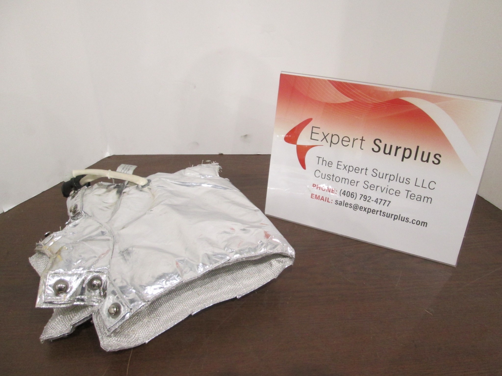 BriskHeat, TMS211225, Insulator Jacket, 120V, 3.33A, 400W, Single Phase, Used