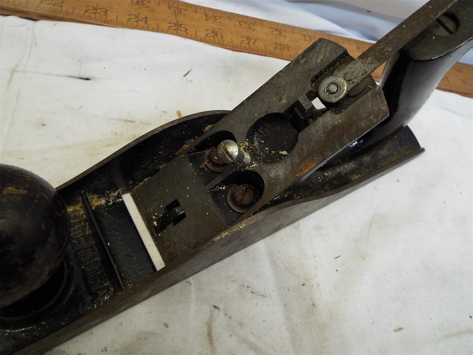 Stanley Bailey Model 5-1/4 Junior Jack Plane Smoother Wood Tool Iron Smooth