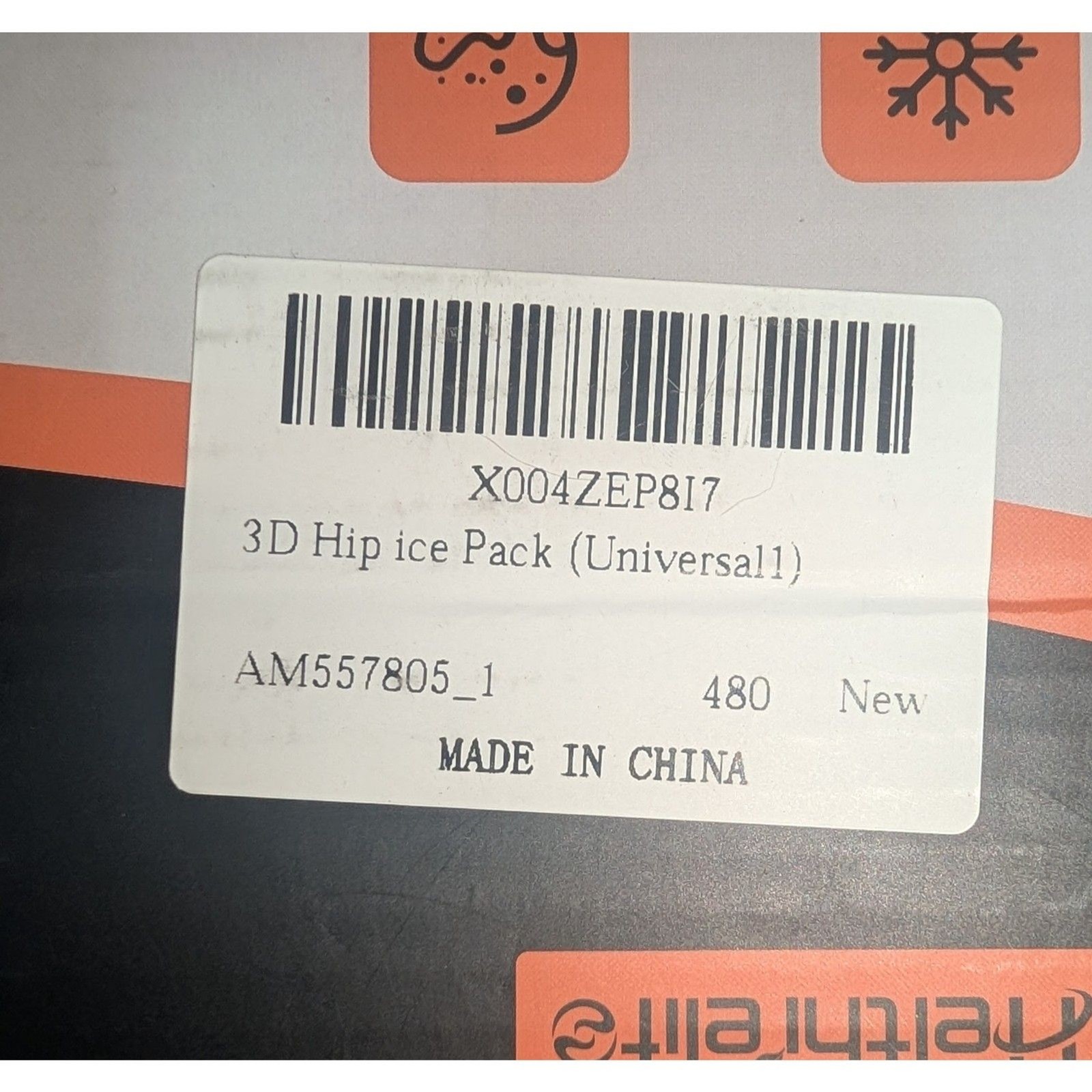 Helthrelife 3D Hip Ice Pack Wrap 2-Layer Cooling Gel Hip Replacement Surgery