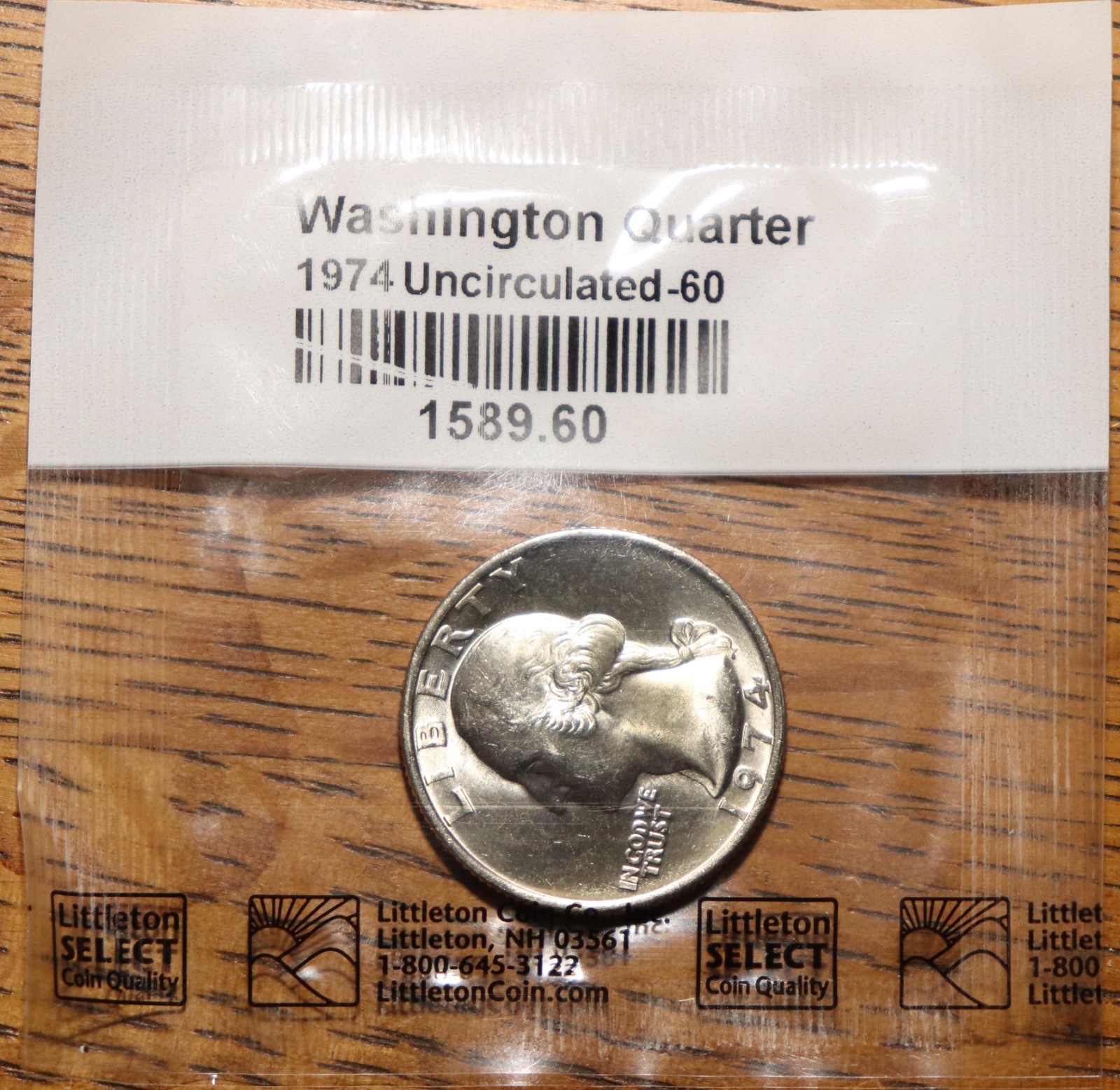 1974-P Washington Quarter (Littleton Coin)