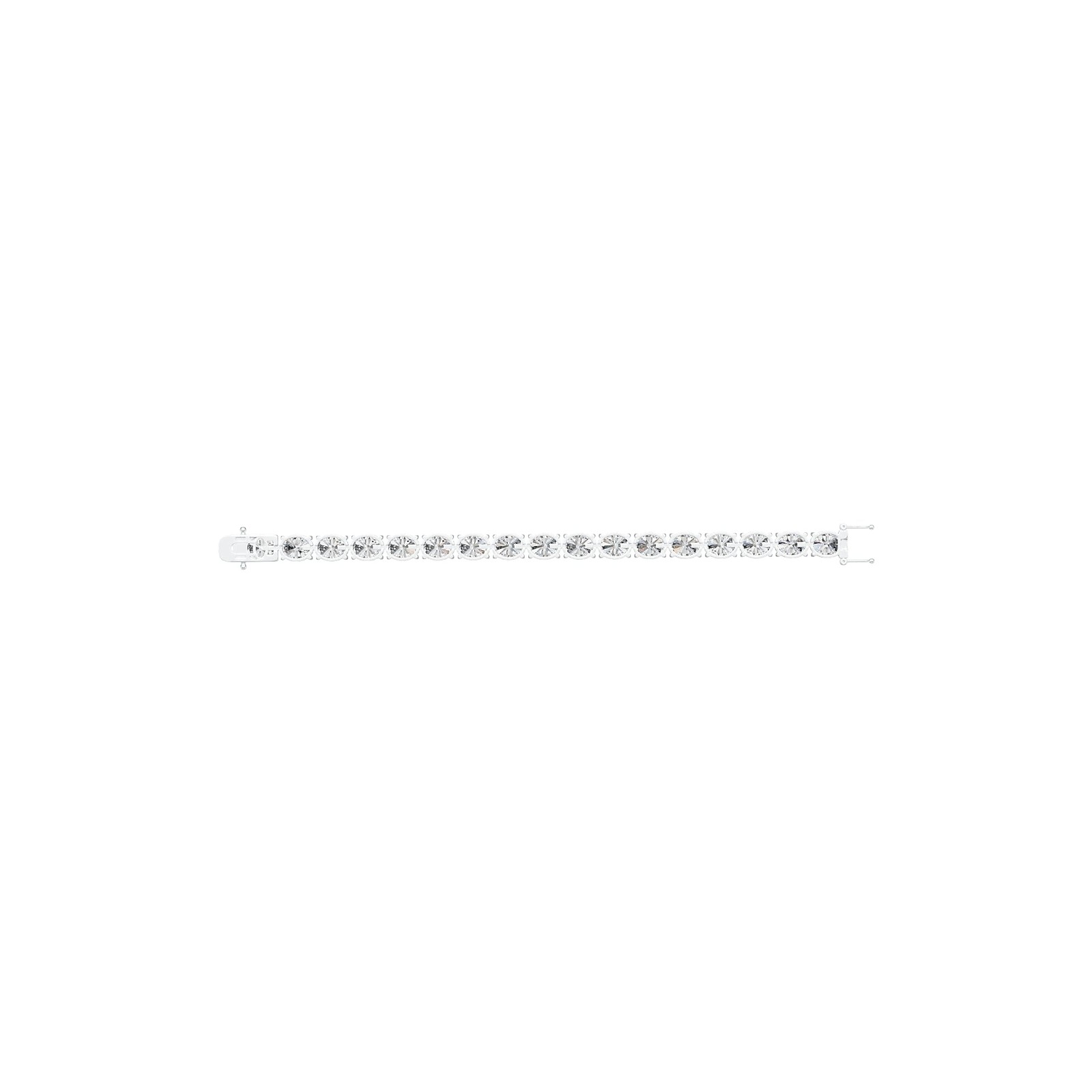 Sterling Silver Semi Mount Bracelet Setting Oval OV 10X8mm