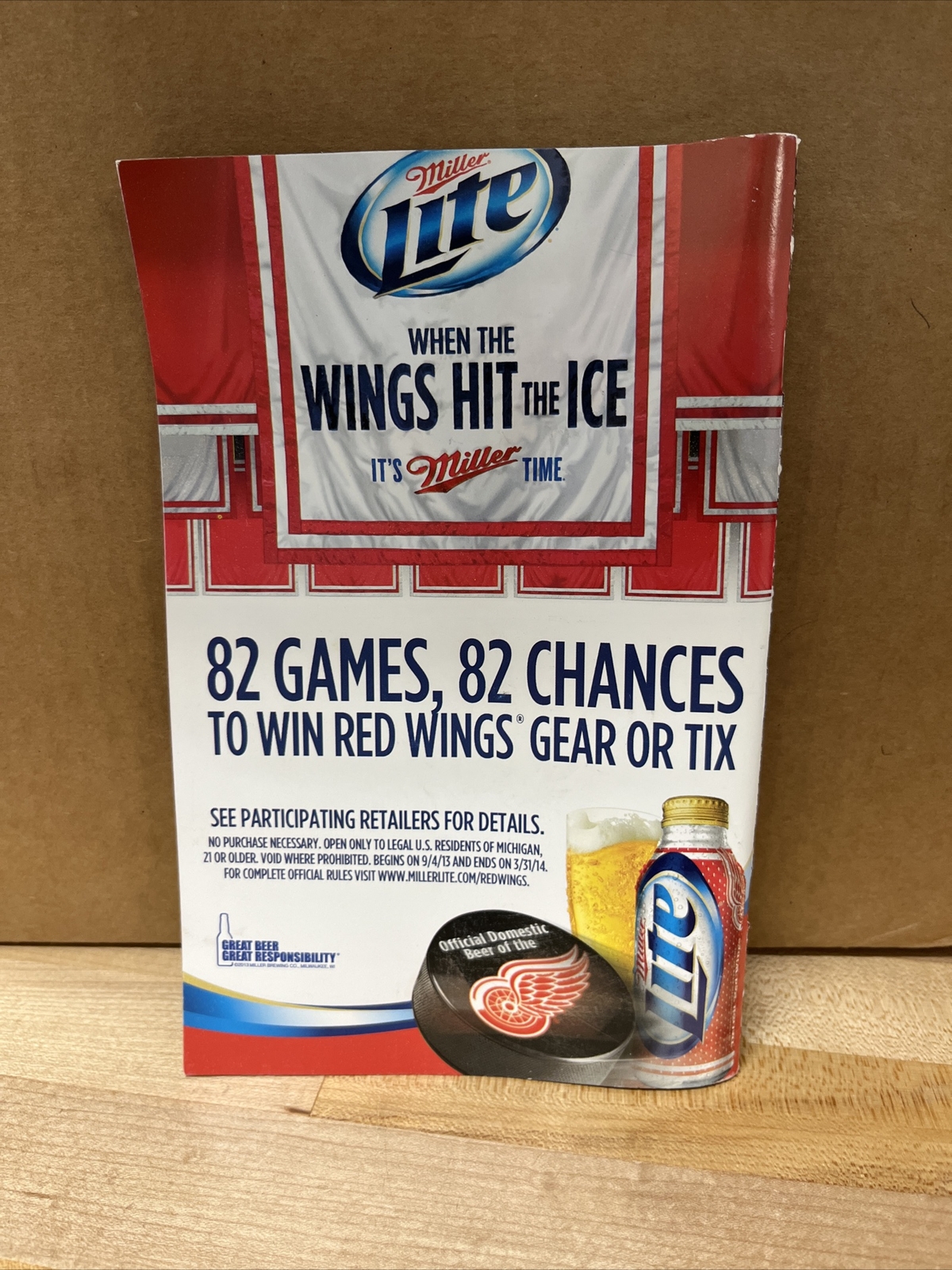 Detroit Red Wings Today Program 11/19/2013 VS Nashville
