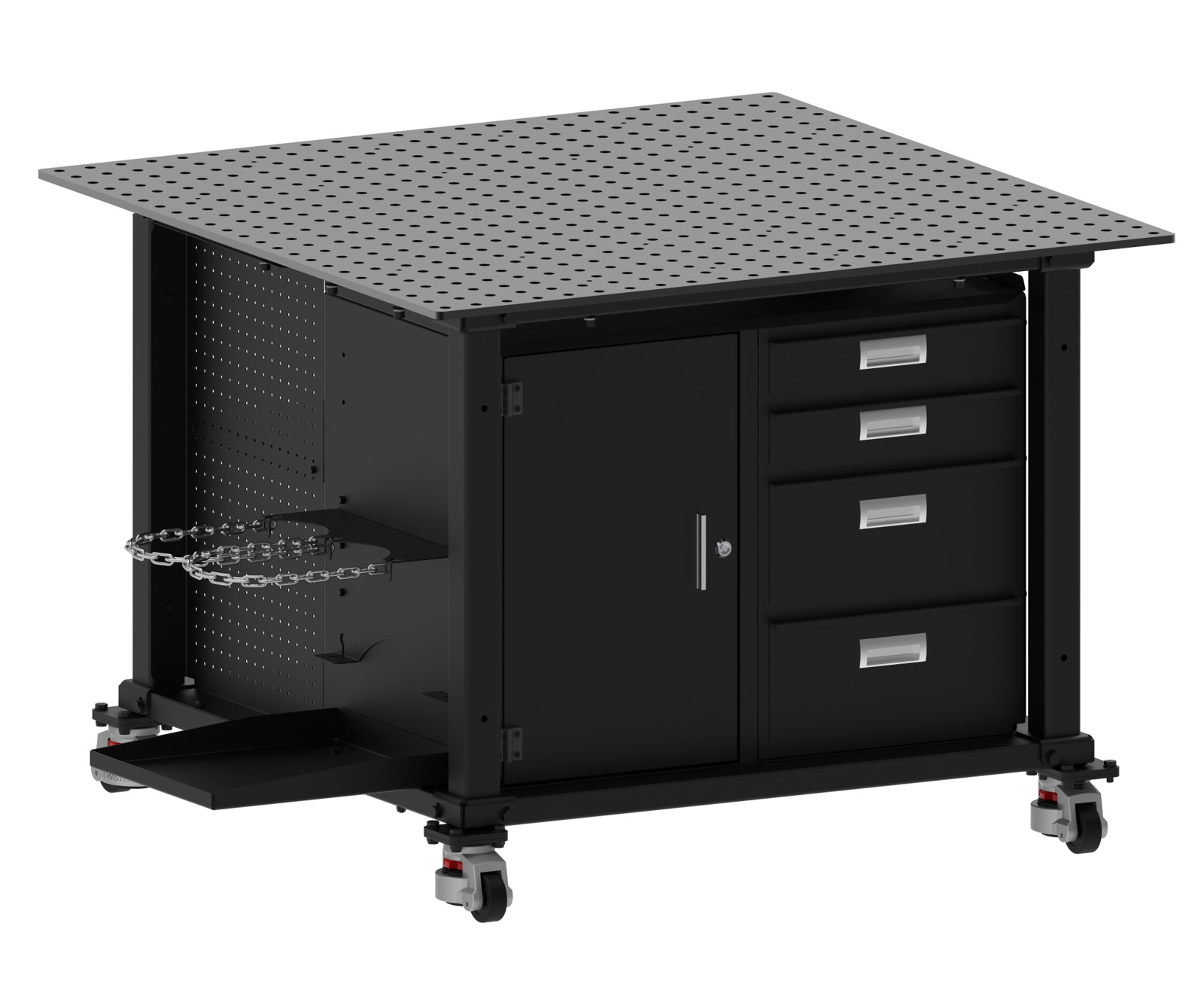 NOVA 48"X48"X36" Rolling Welding Station