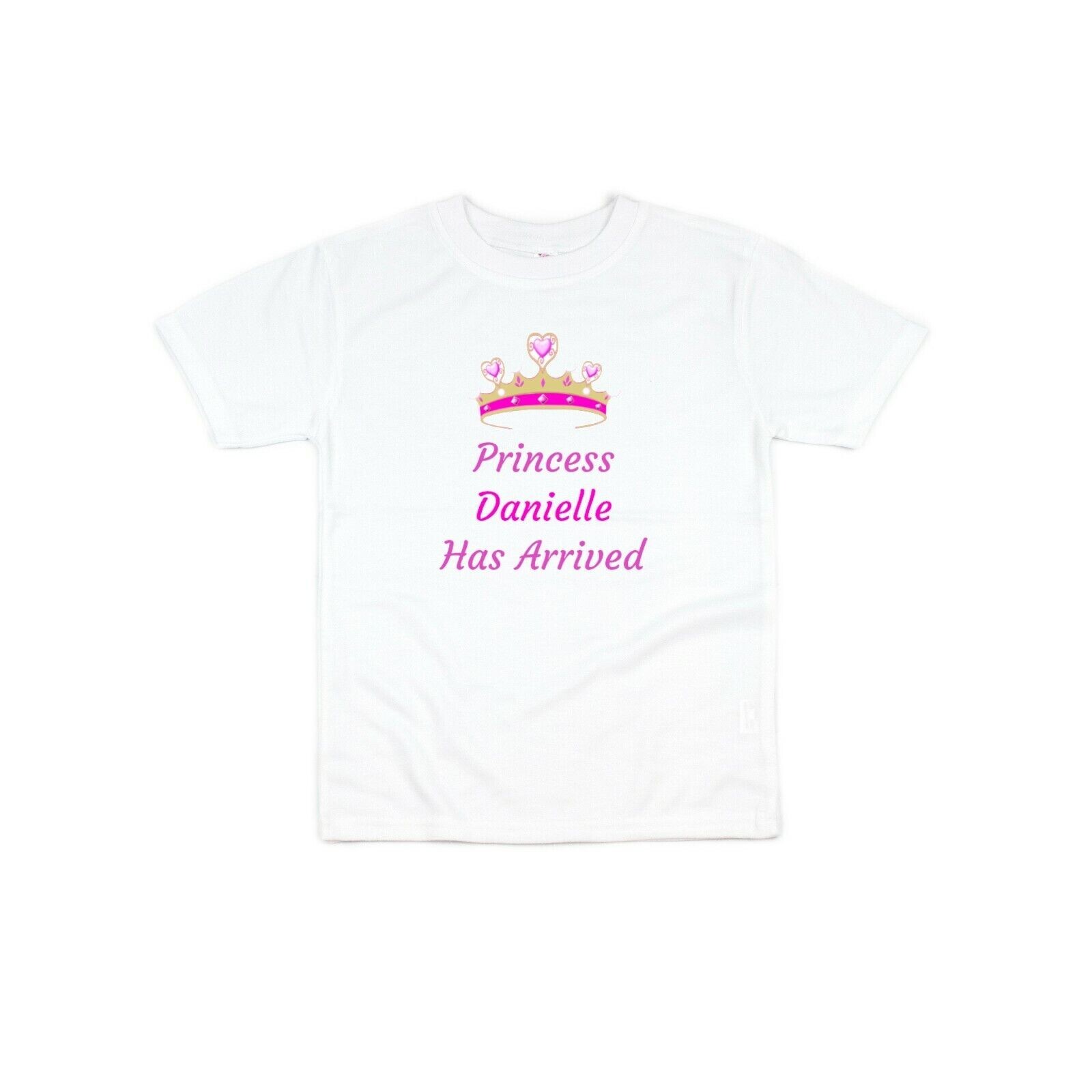 Princess Toddler Shirt - Laughing Giraffe - Size XS - Custom Personalize Name