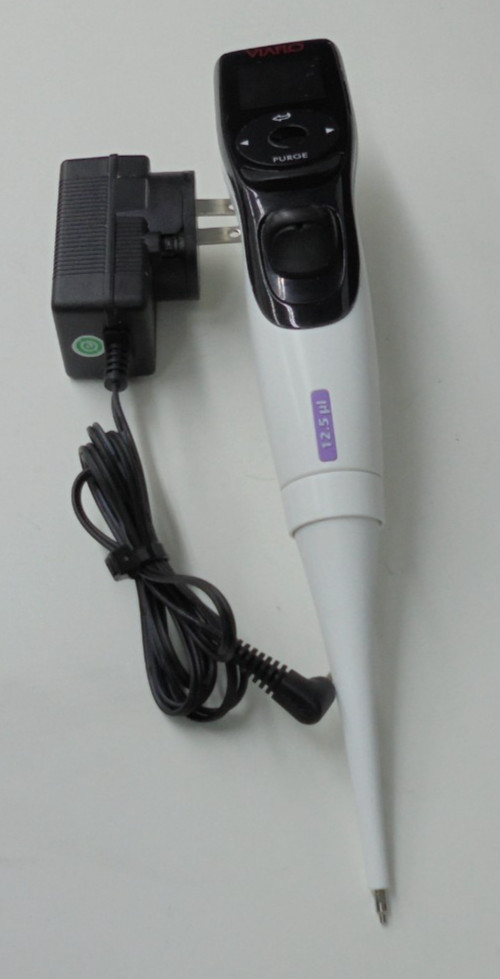 Viaflo 12.5µl Single Channel Electronic Pipette New Battery Installed