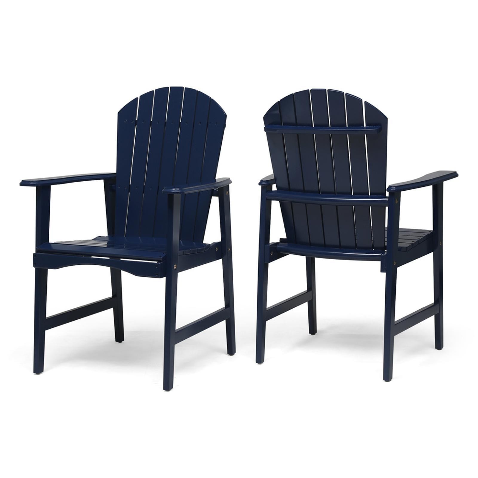 Patio Seating Outdoor Acacia Wood Dining Chairs Adirondack Chairs Wooden Garden