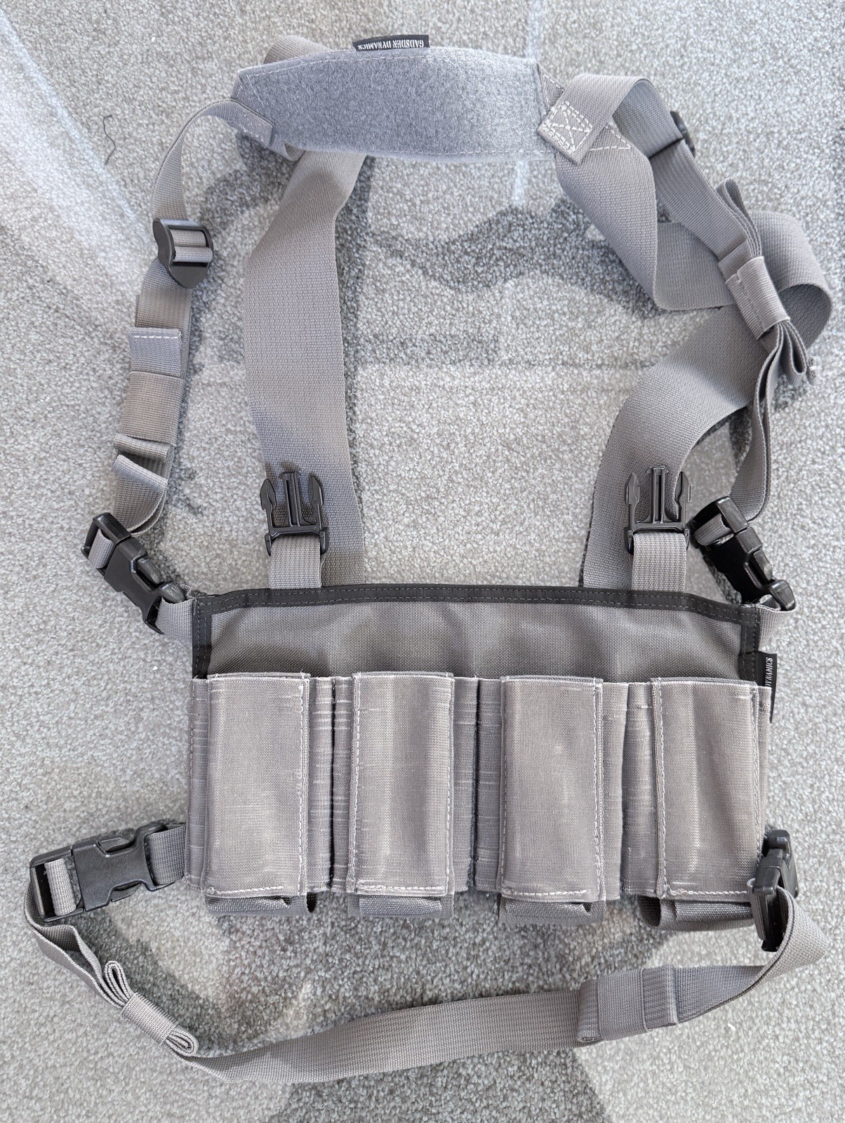 Gadsden Dynamics Minimalist Assault Chest Rig Wolf Grey