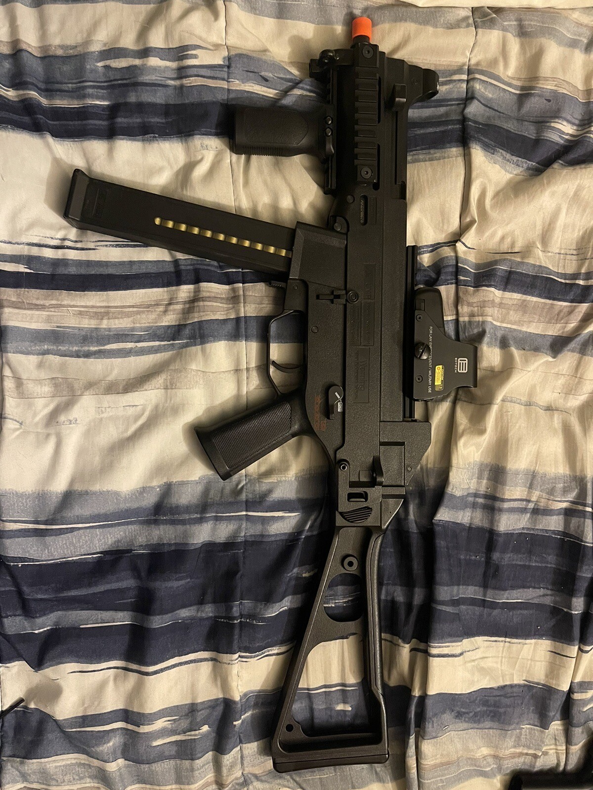 Assorted Airsoft Guns - Sniper, AEG, Two CO2 Pistols + Accessories
