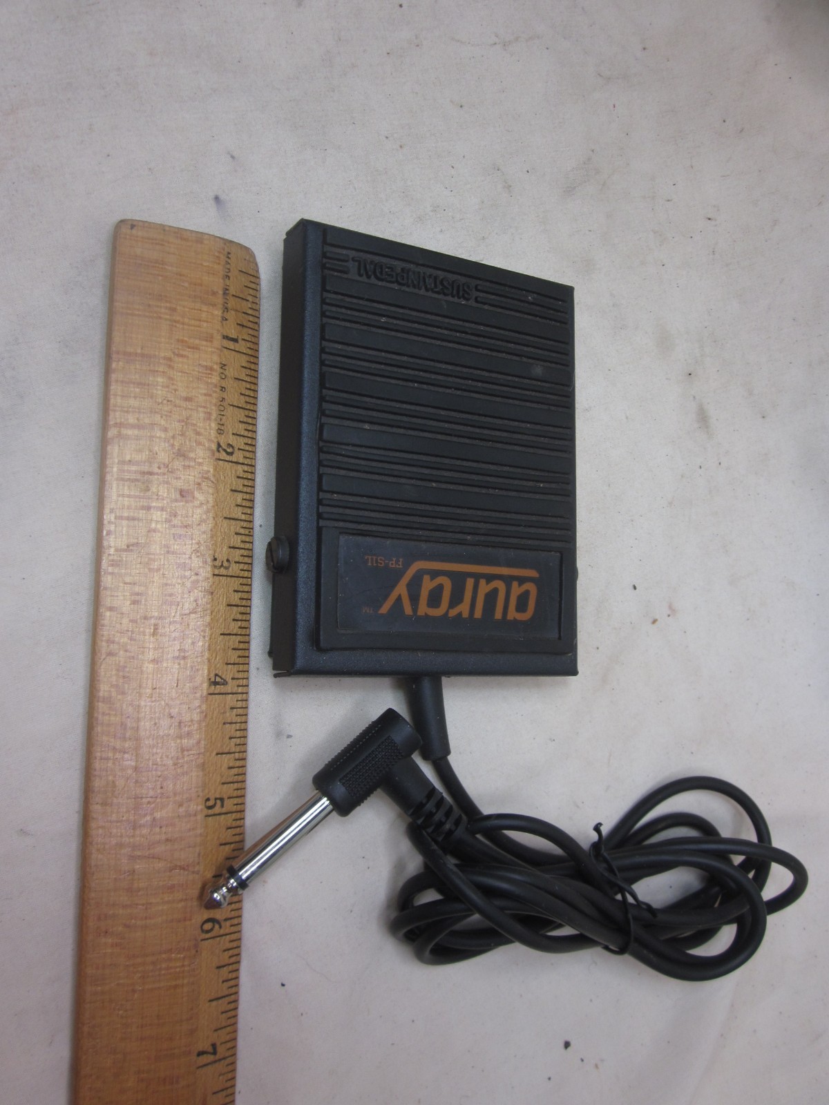 auray FP-S1L Sustain Pedal foot controller control switch