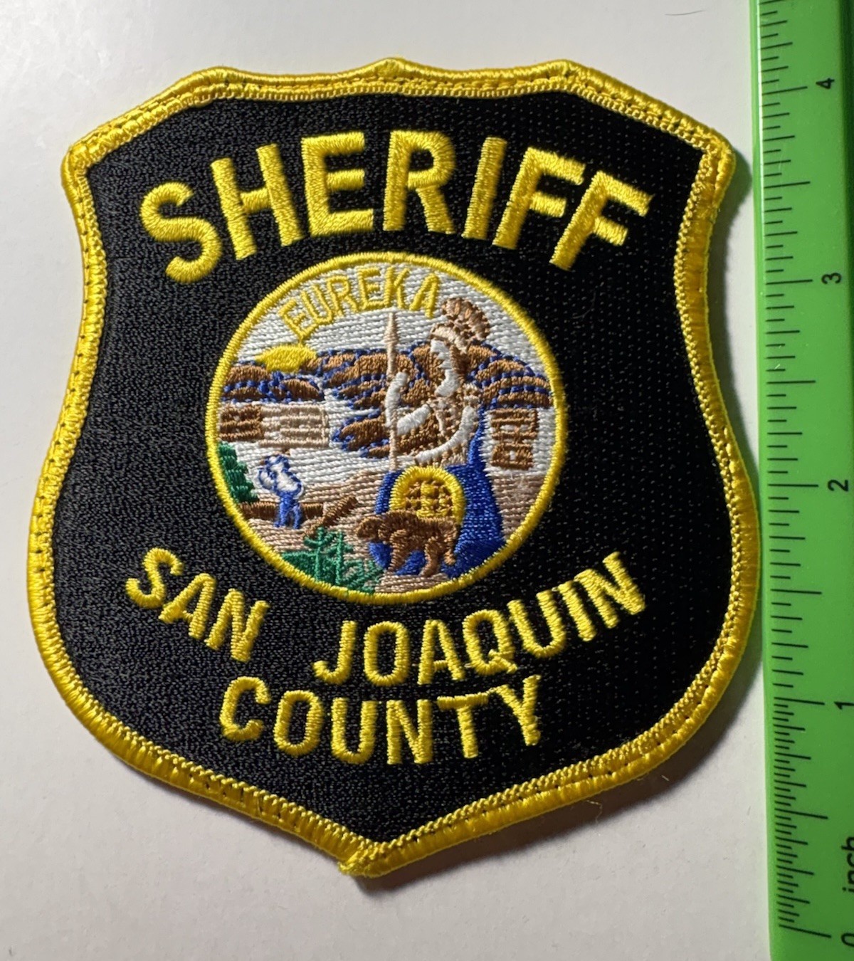 San Joaquin County California Sheriff Patch