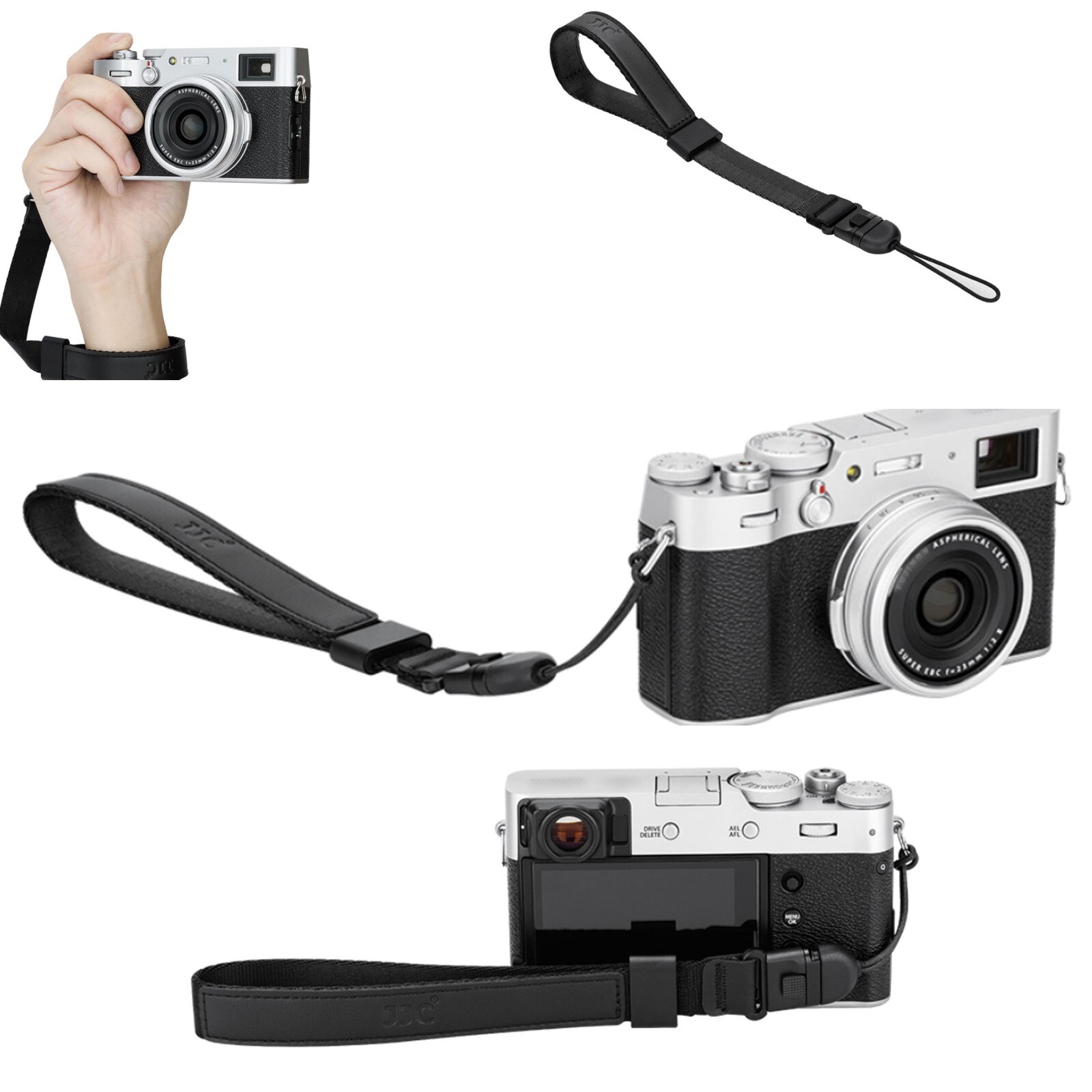WS-1 Wrist Strap For mirrorless Camera and point and shoot cameras soft seatbelt