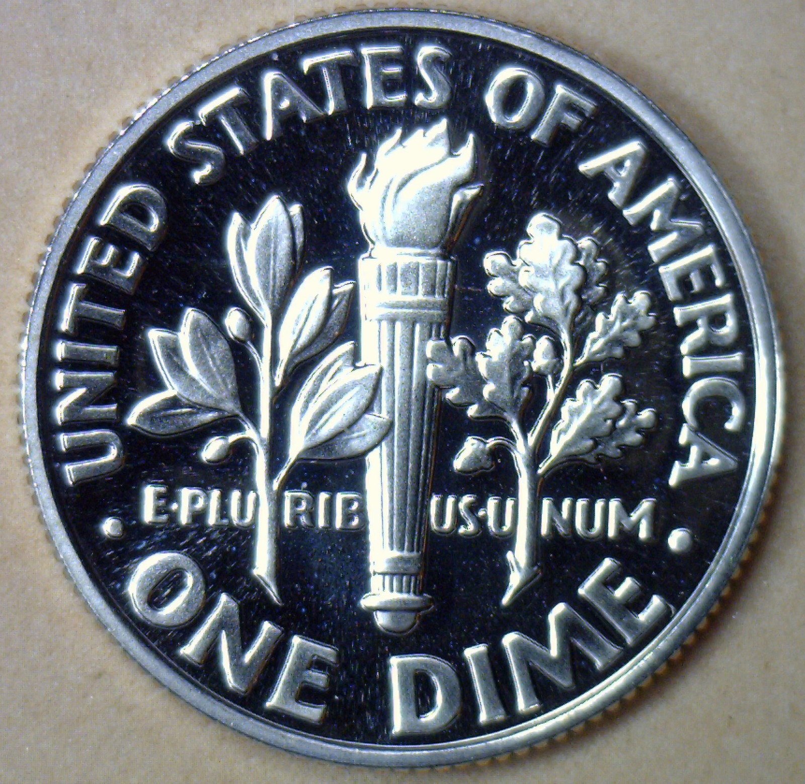 2004 S Proof Roosevelt Dime Ten-Cent Coin 10c