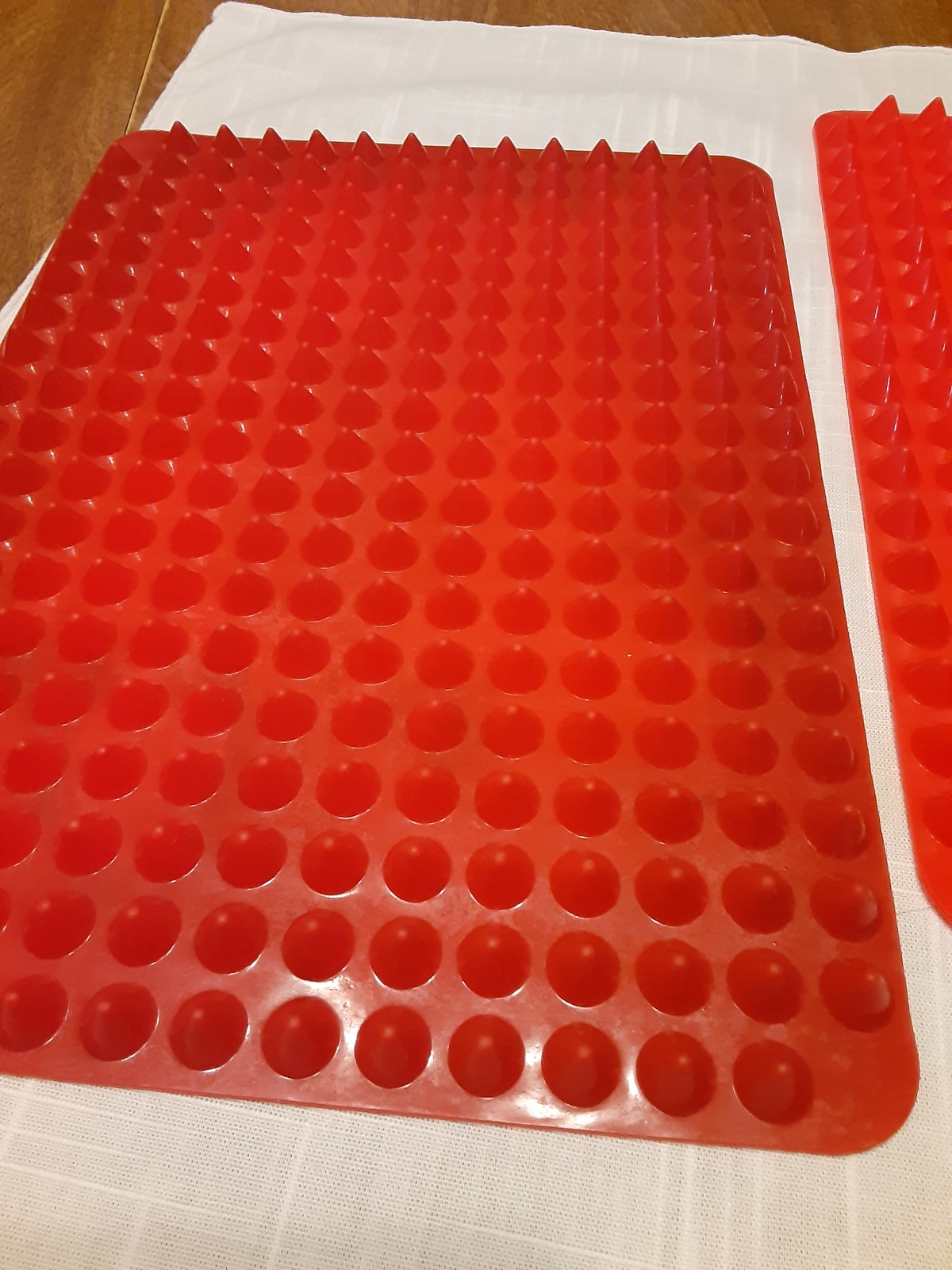 2 mini ball ice cubes silicone molds appriximately 500 cubes