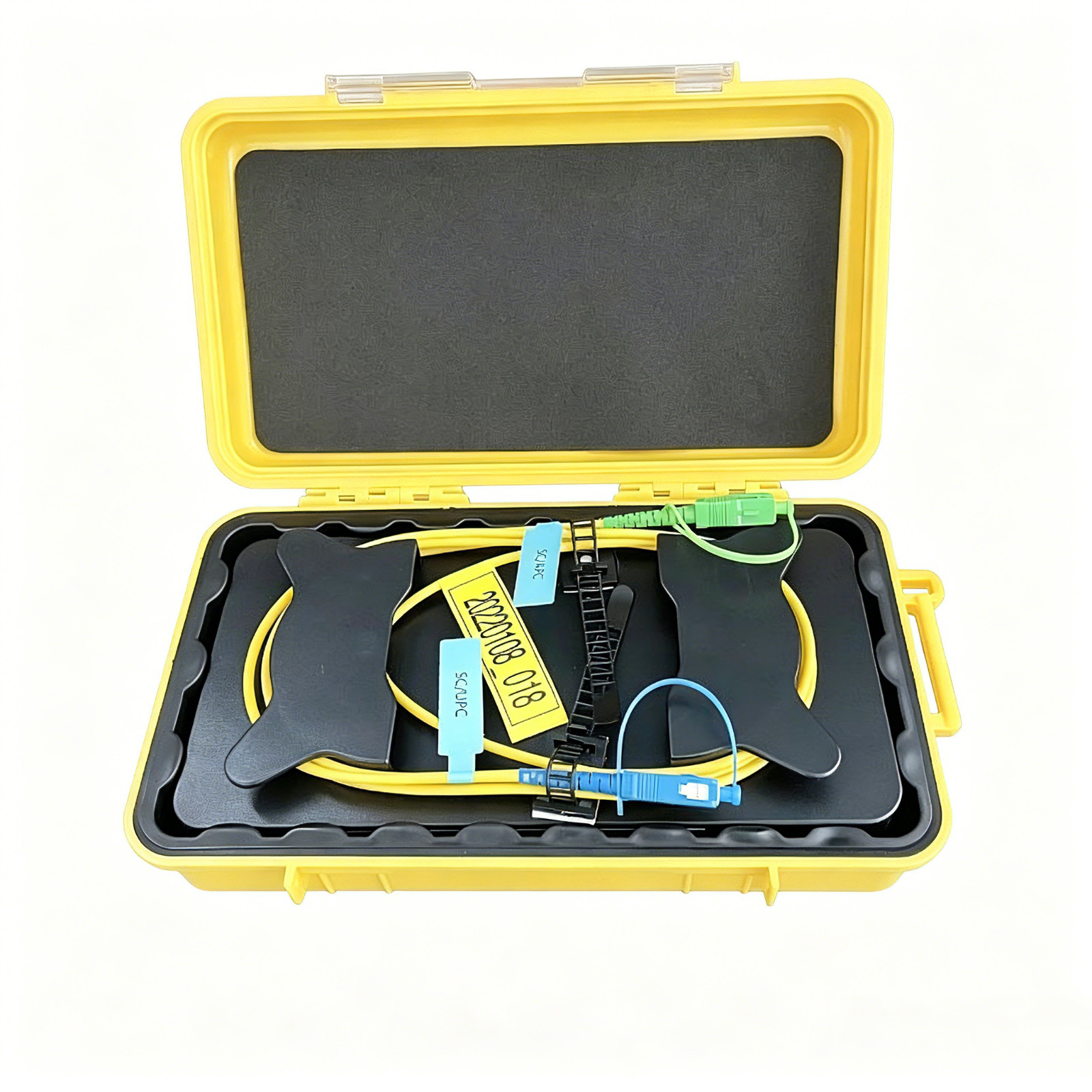 SC APC-SC UPC OTDR Launch Cable Box SM 150-2000M Fiber Optic Dead Zone Eliminato