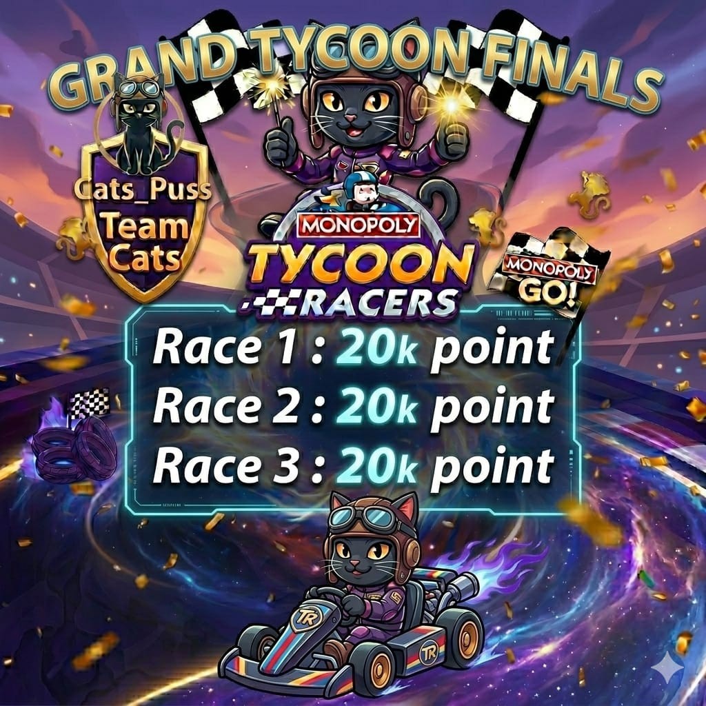 Monopoly Go Race Event 🔥 20.000 Points 🔥 Recommended Seller