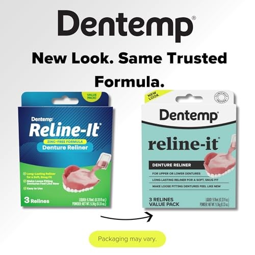 Denture Reline Kit Value Pack Advanced Formula