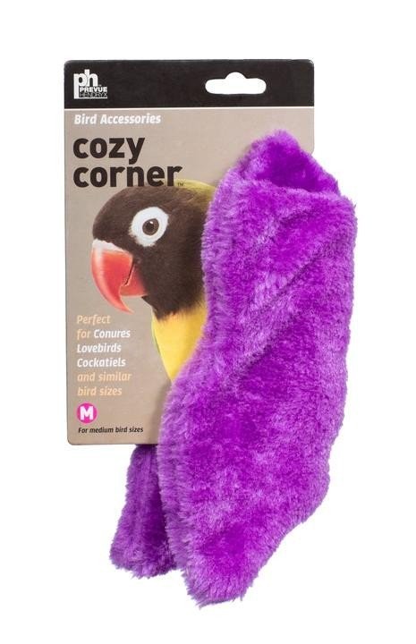 Prevue Pet Cozy Corner Fleece Bird Blanket Medium Select Color:: Purple