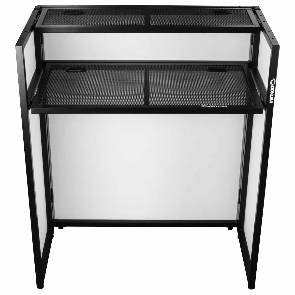 Odyssey DJBOOTHC1 "CONTROL" DJ Booth Facade Frontboard Black Frame White Scri...