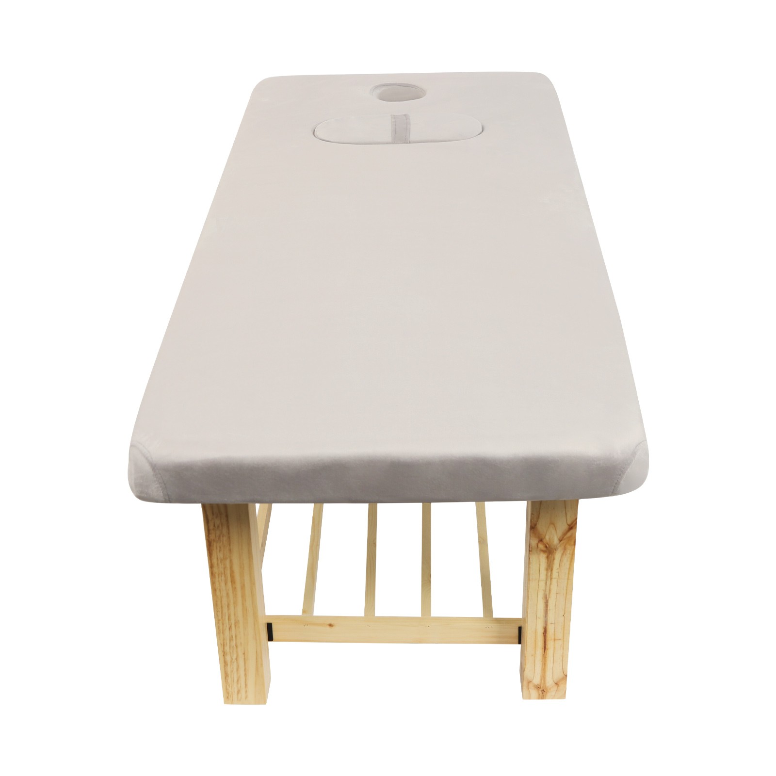 Massage Bed Physical Treatment Bed Rectangular Spa Facial Massage Table w/Pillow