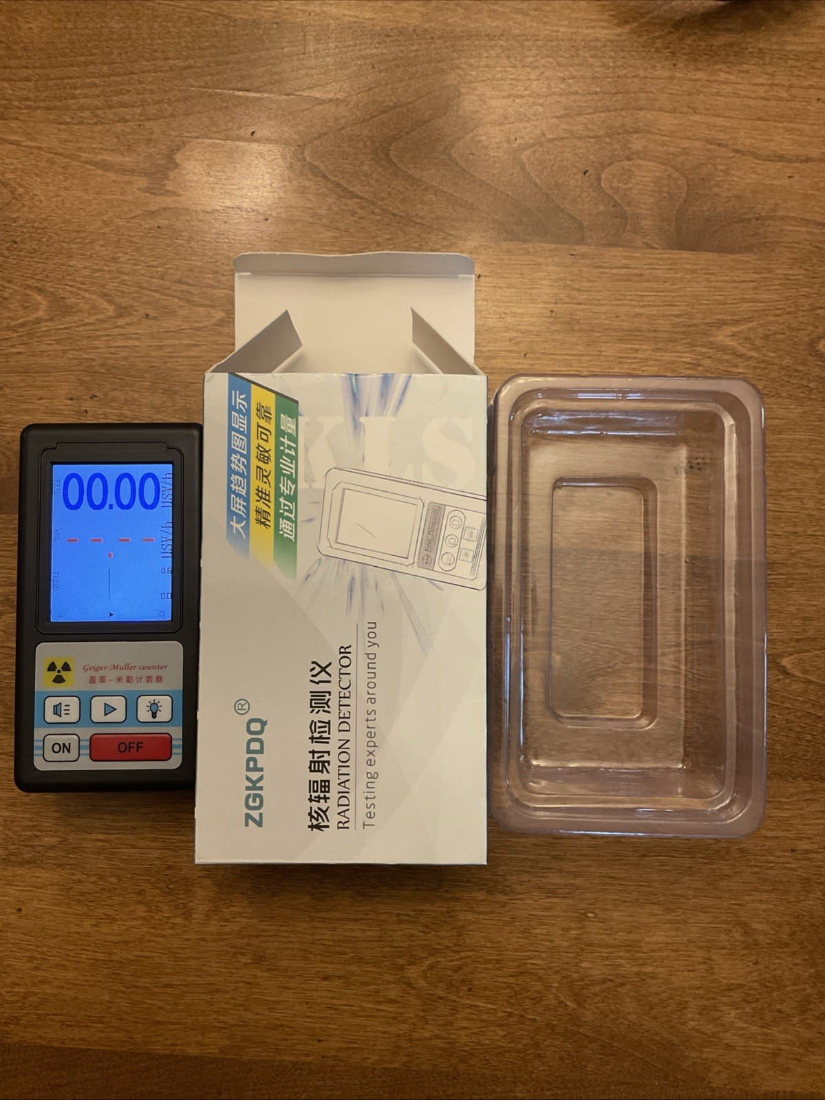 Gieger-Muffler Counter Radiation Detector BR-6 Geiger Counter