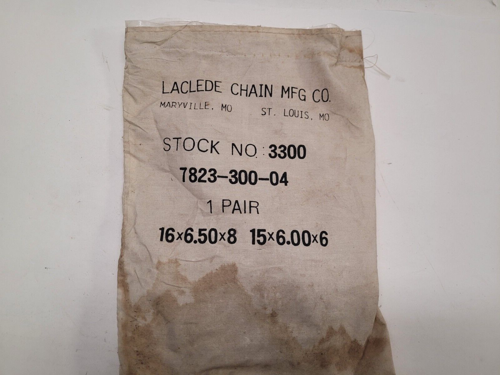 Laclede Chain MFG CO. Tire Chains 7823-300-04 (1 Chain Only)