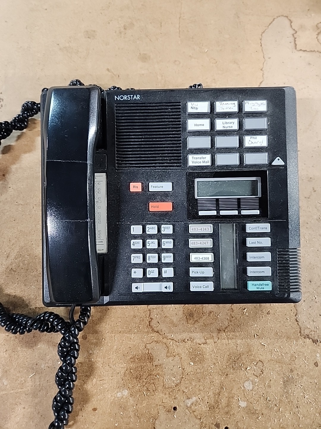 Nortel Norstar Meridian Phone - Black (M7310)