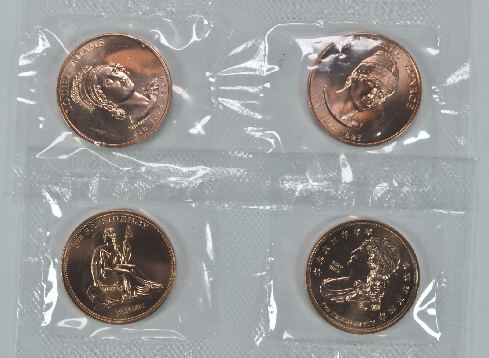 2008 First Spouse Bronze Medal Series Four Medal Set