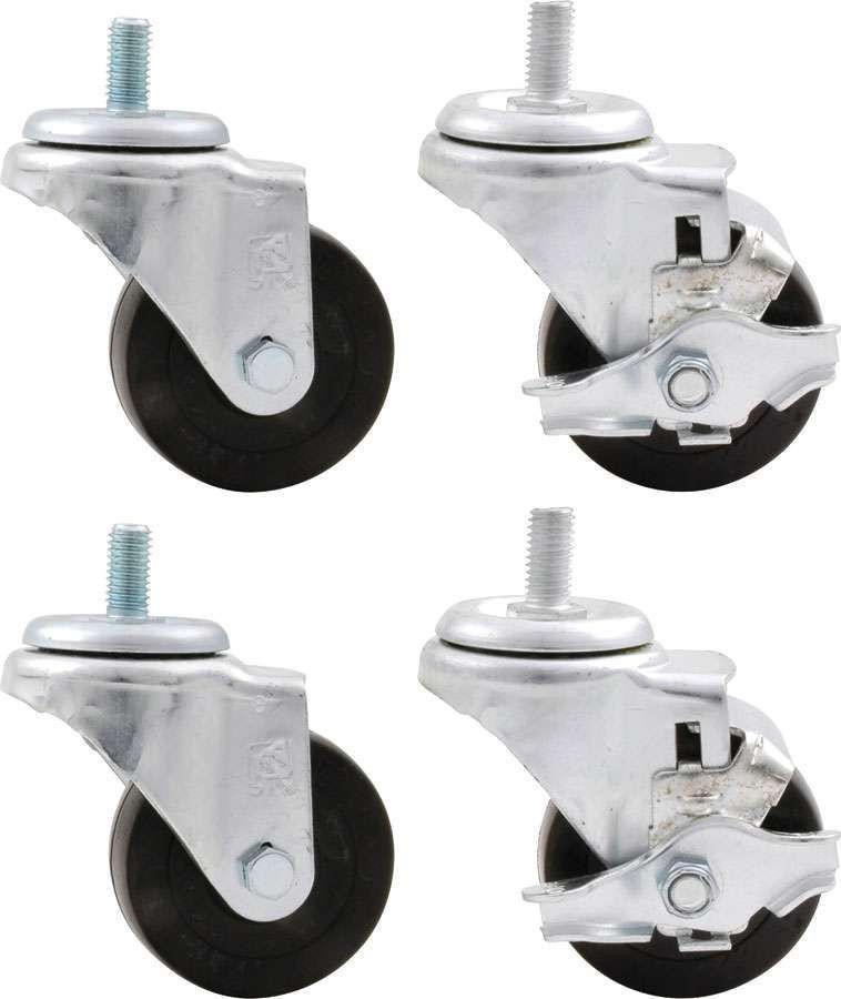 ALLSTAR PERFORMANCE ALL10165 Wheel Kit 3in Heavy Duty Locking