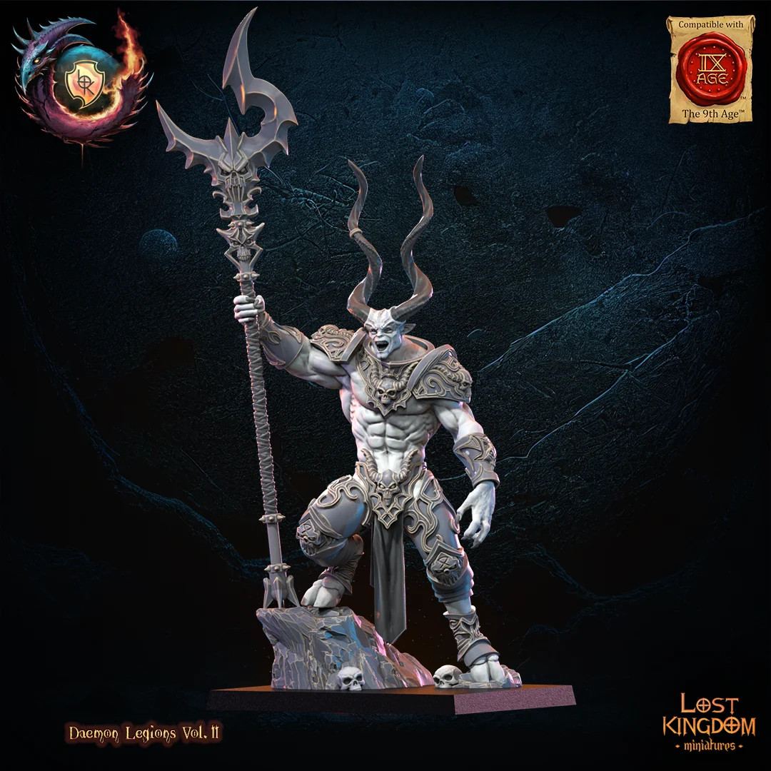 Colossal Monstrosity - 28-32mm Daemon Legions - Resin Tabletop Miniature
