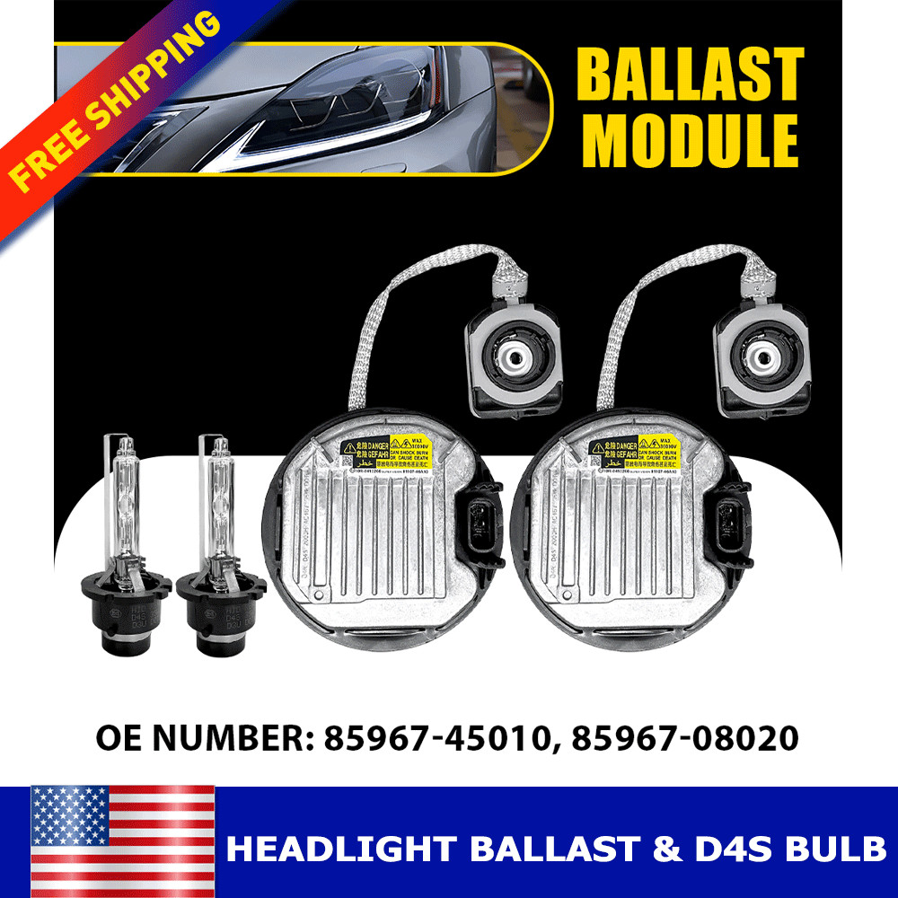2 XENON HID HEADLIGHT CONTROL UNIT MODULE FOR TOYOTA AVALON SIENNA AVENSIS VENZA