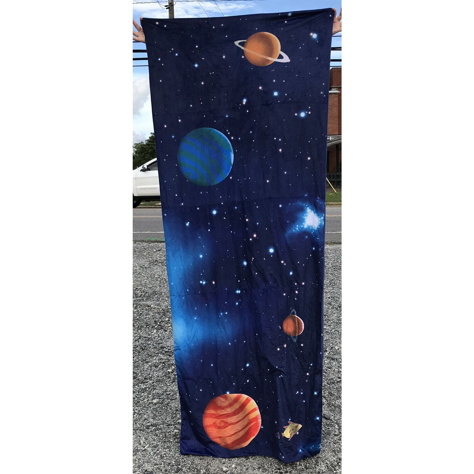 Butterfly Craze Floor Lounger Seat Cover Only Planets Galaxy Blue Stars
