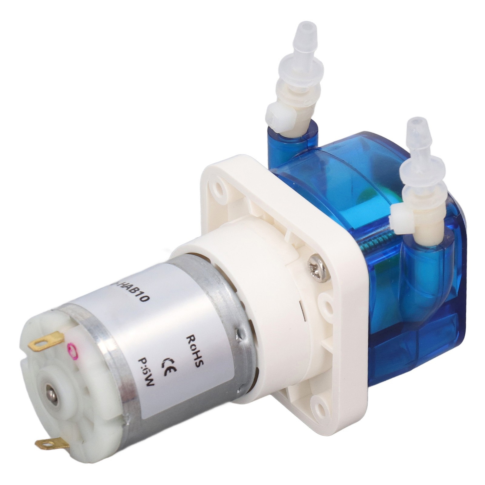 Mini Peristaltic Pump 180ml Per Minute 6W Self Priming Liquid Dosing Pump