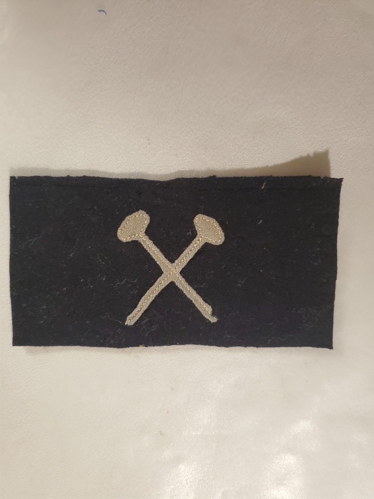 WW1 US Army Infantry Mechanic / Artificer sleeve patch