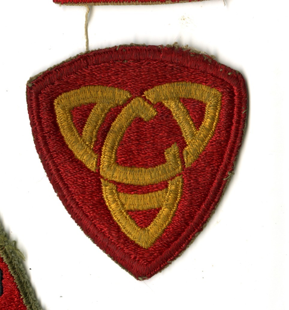 Antiaircraft Command Eastern White Back Patch WWII Original East Coast States
