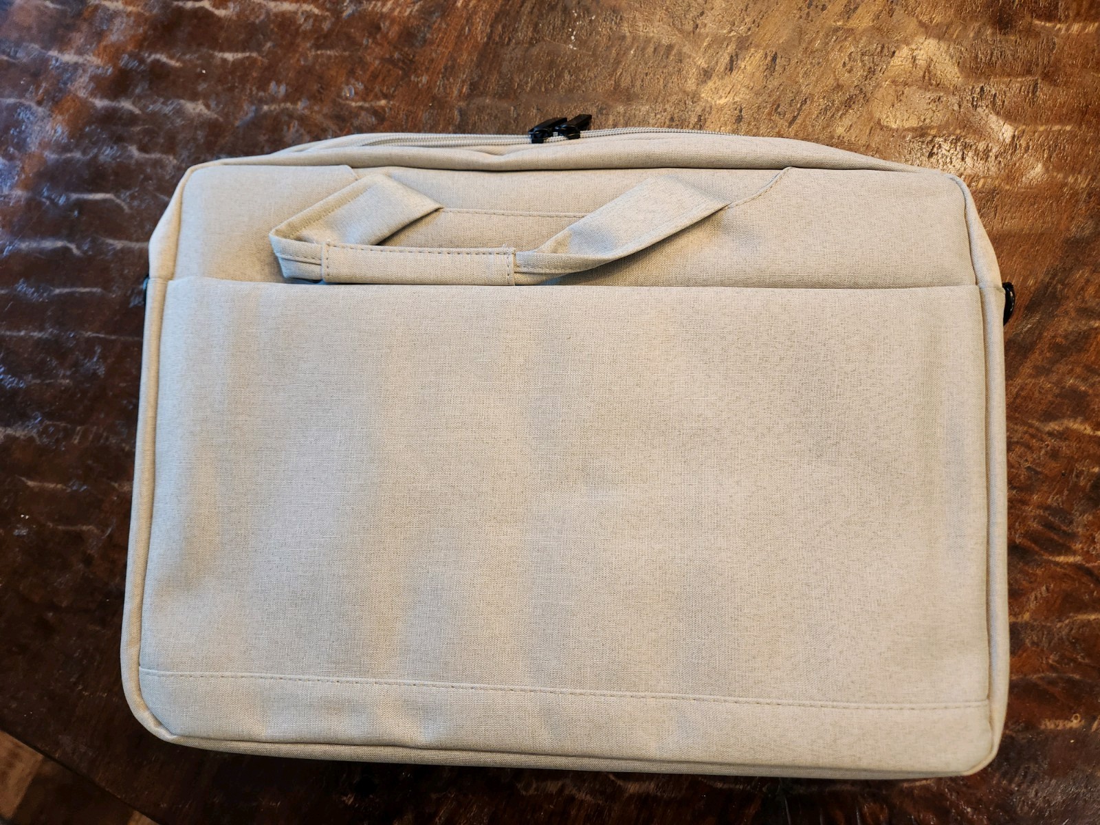 17in Water-Resistant Laptop Sleeve, Notebook Case Computer Bag w/ Shoulder Strap