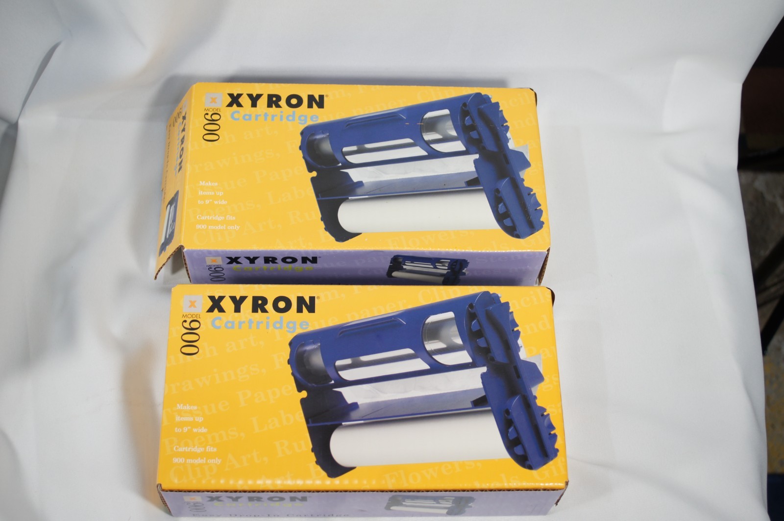 Xyron 900 Label Sticker Maker Craft System Laminator Machine, labels, case