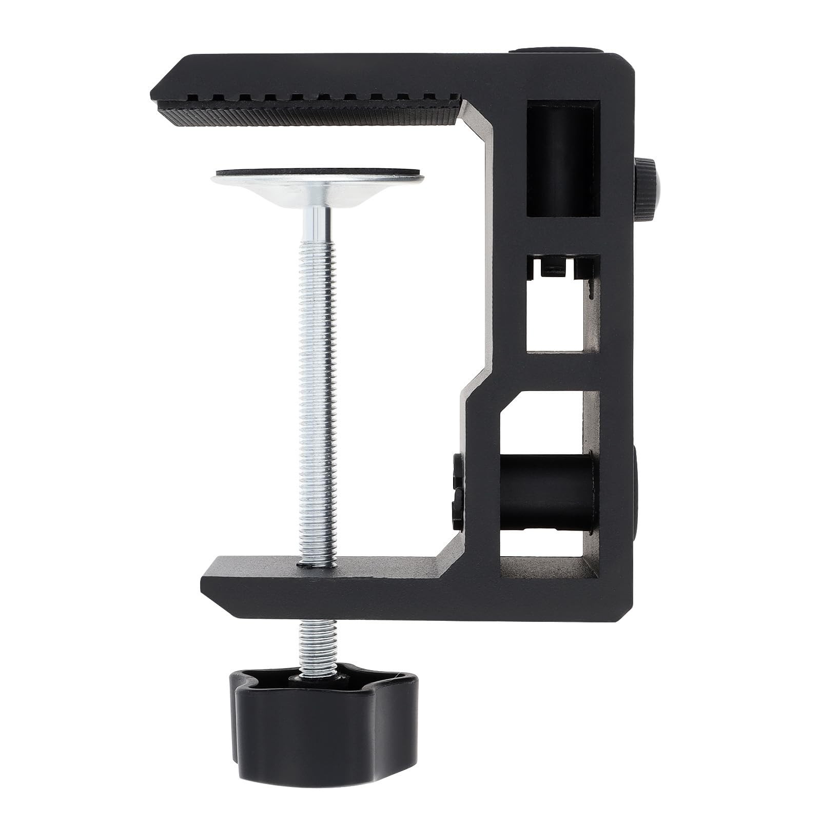 Heavy Duty Desk Clamp for 1/2” Base Microphone Boom Arm, Large Metal Table Mo...