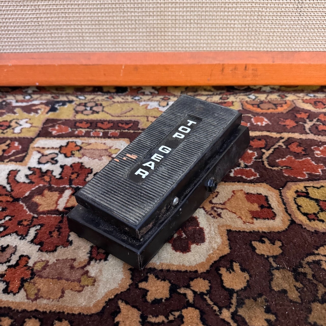 Vintage 1970s Top Gear of England Wah Pedal Footswitch Working *RARE*