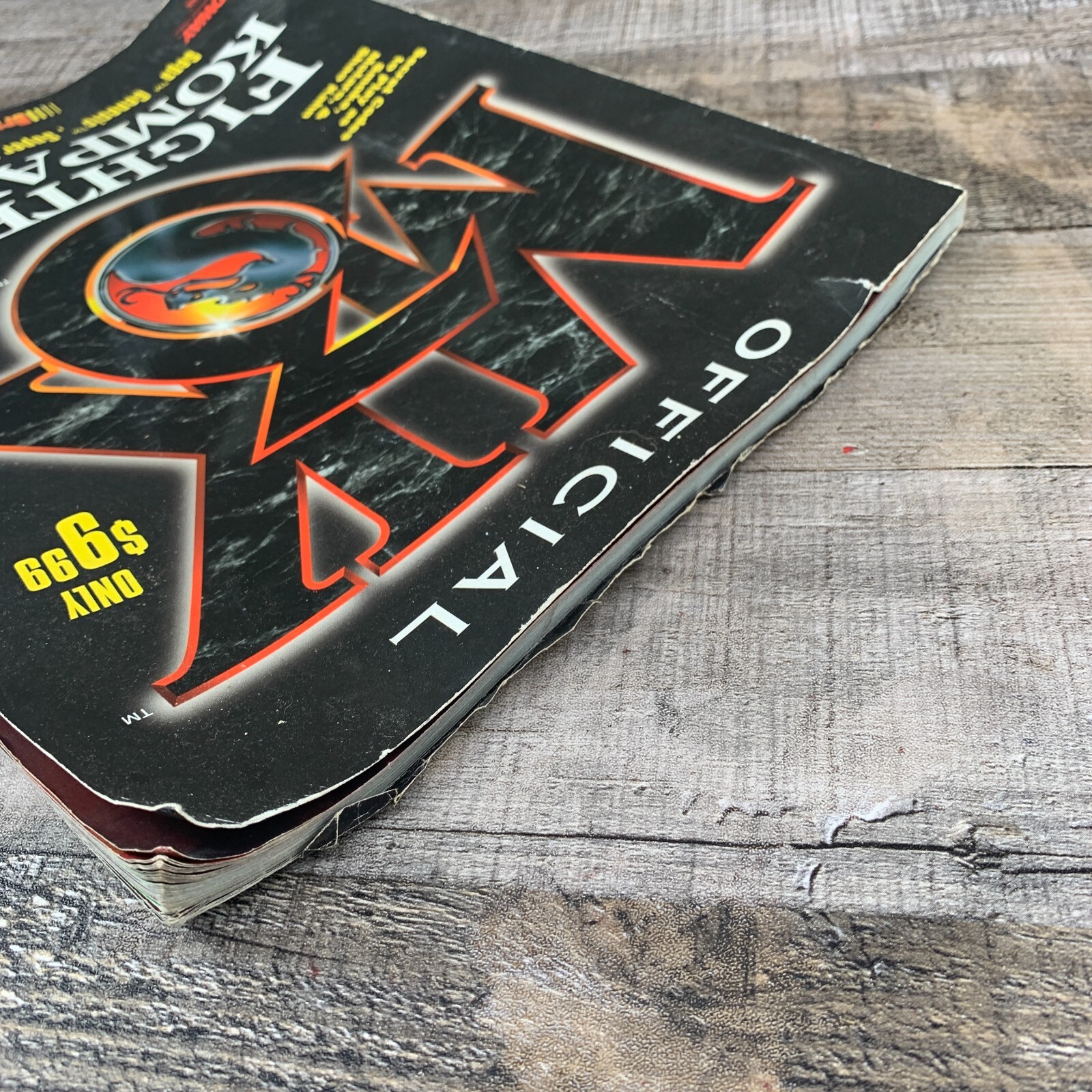 Official MK3 Fighters Kompanion Book Magazine
