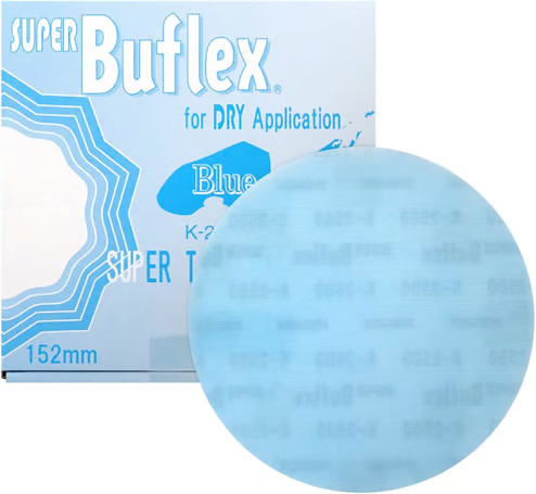 Eagle Abrasives 6” DRY Buflex Discs - Blue NH