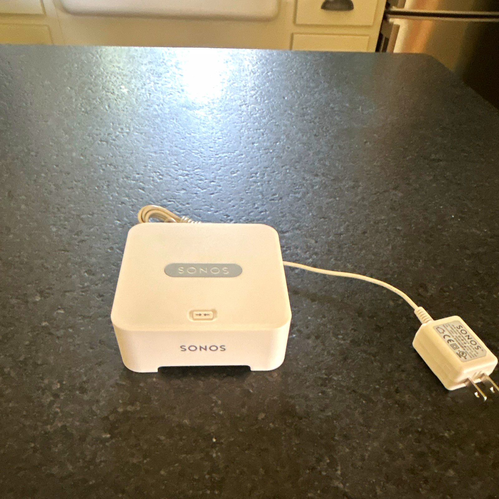 Sonos Wireless Bridge BRIDGE Network Adapter White w/ US Plug Power Adapter