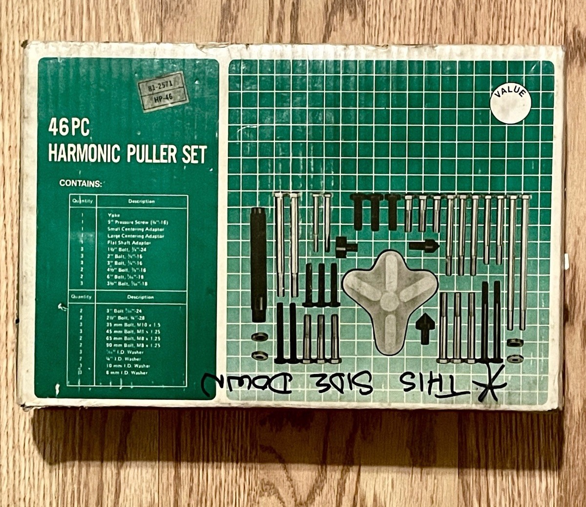 VINTAGE 46 PIECE HARMONIC PULLER SET #81-2571 ~ PREOWNED