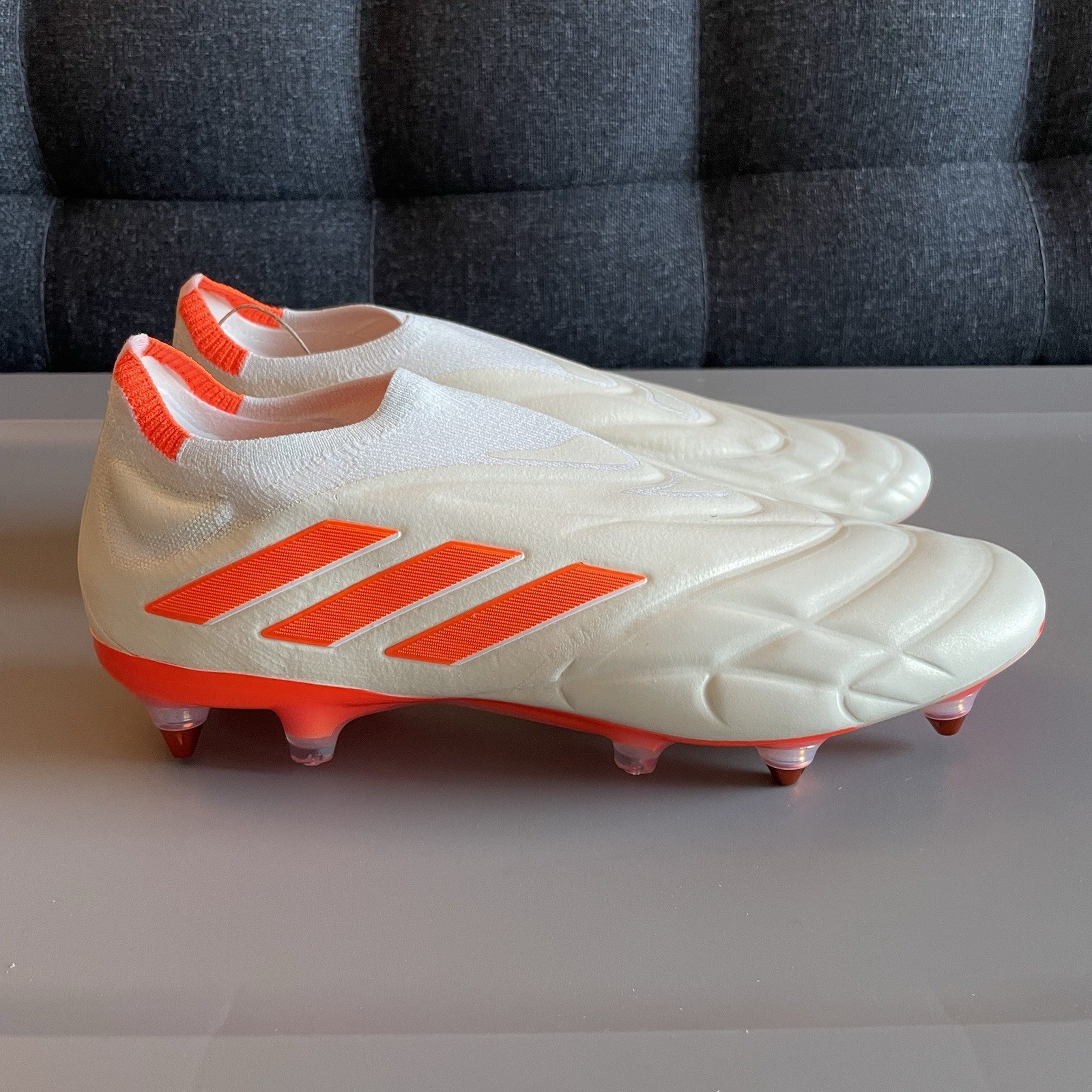 Size 7.5 - Adidas Copa Pure+ SG Orange Heatspawn Pack Soccer Cleats HQ8879