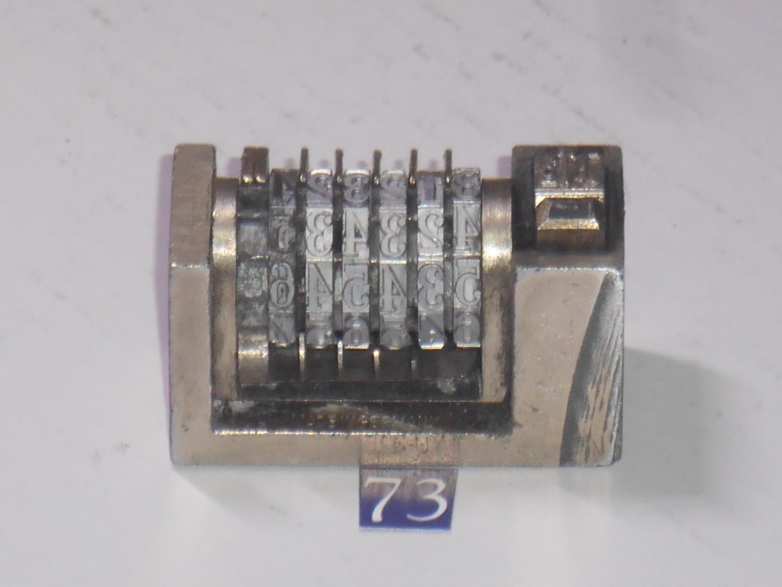 SUNUM | letterpress numbering machine | 73