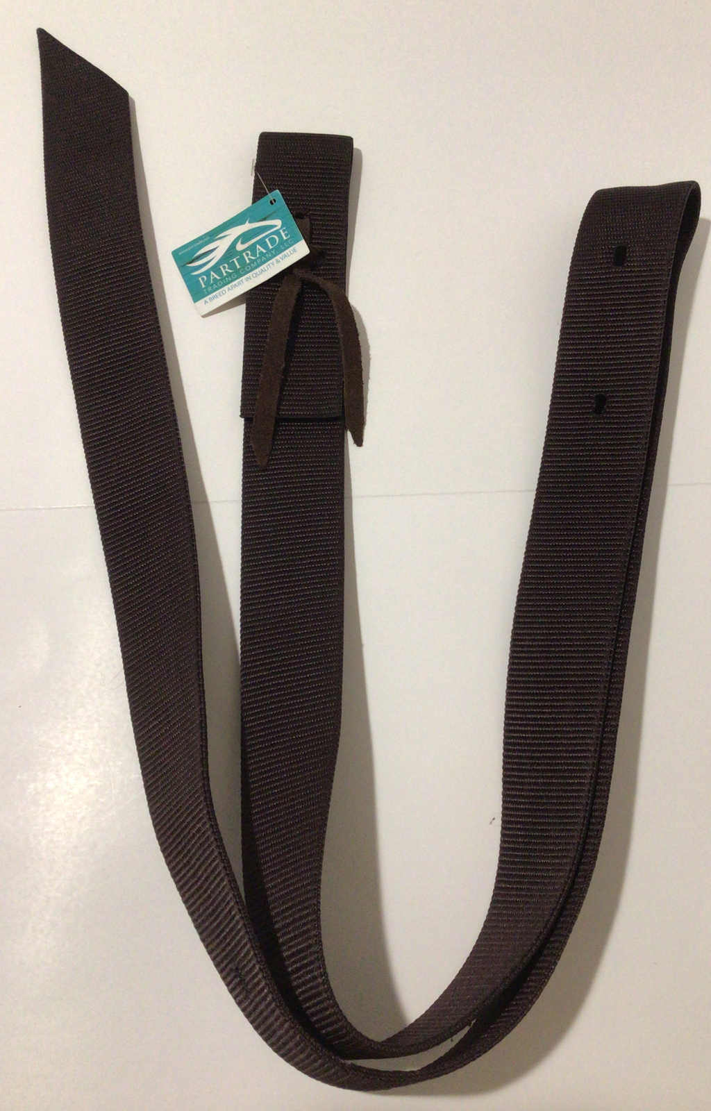Cinch Tie Strap 67” Double Nylon Premium Quality Brown By Partrade- 3 Pack