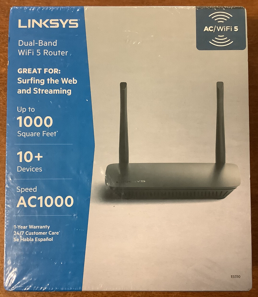 Linksys E5350 1000Mbps Wireless Router - New!